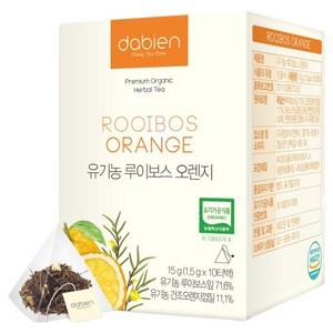 다비앙 유기농 루이보스 오렌지 티백, 1.5g, 10개입, 1개