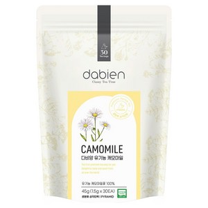 다비앙 유기가공식품 인증 캐모마일 차 티백