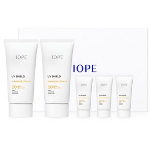 아이오페 UV 쉴드 프로텍터 XP 선크림 SPF50+ PA++++ 60ml x 2p + 20ml x 3p 세트