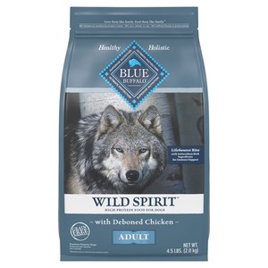 블루버팔로 어덜트 강아지 와일드 스피릿 건식사료, 닭, 2kg, 1개