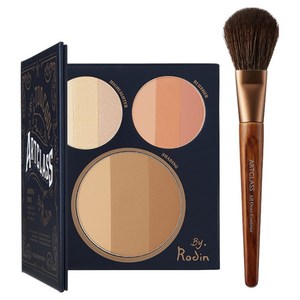 투쿨포스쿨 아트클래스 바이로댕 아티스틱 북 섀딩 18.1g + 올 오버 컨투어 브러쉬 세트