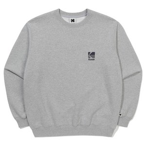 코닥어패럴 남녀공용 에센셜 빅로고 맨투맨