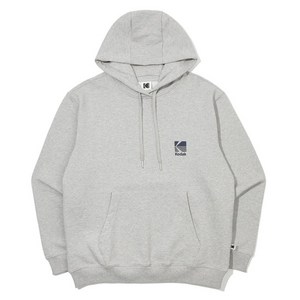 코닥어패럴 남녀공용 에센셜 빅로고 후드 티셔츠