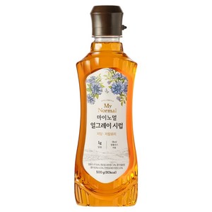 마이노멀 저당 저칼로리 얼그레이 시럽, 500g, 1개