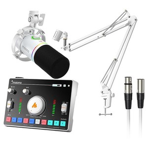 마오노 캐스터 AMC2 NEO PD200X 스트리밍 방송용 오디오 믹서 마이크 스탠드