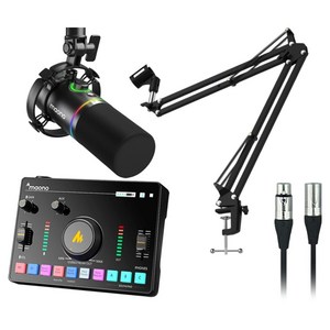 마오노 캐스터 AMC2 NEO PD200X 스트리밍 방송용 오디오 믹서 마이크 스탠드