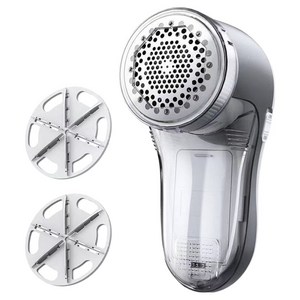 홈딧 휴대용 세탁소 보풀 제거기 + 6중 칼날 2p + 청소브러쉬