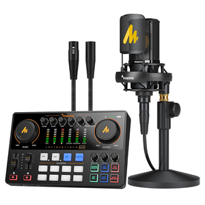 마오노 캐스터 AME2 Gen2 오디오 인터페이스 + 마이크 + 스탠드 세트
