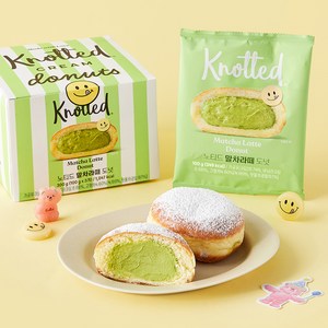 노티드 말차라떼 도넛