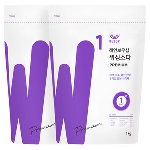 레인보우샵 프리미엄 워싱소다 세탁세제 리필