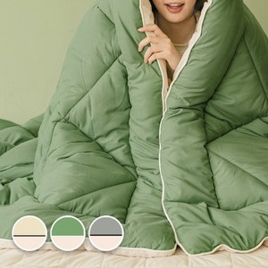 바자르 몽글머핀 양면 극세사 겨울 침구세트