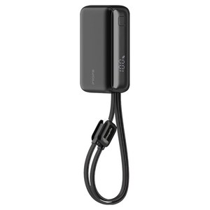 프롭스 PD 고속충전 10000mAh 기내반입 일체형 미니 ChargeGo 보조배터리
