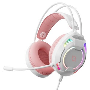 COX 가상 7.1 ENC RGB 진동 게이밍 헤드셋