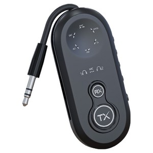 컴스 고음질 블루투스 v5.4 AUX 스테레오 무선 리시버 오디오 송수신기