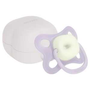 모윰 소프트 윙 쪽쪽이 + 전용케이스 세트, 1단계, 미드나잇 퍼플, 1세트