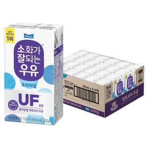 소화가잘되는우유 오리지널 미니, 120ml, 24개