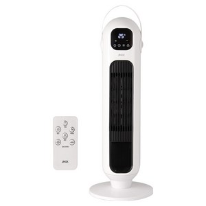 제이닉스 PTC 타워형 스탠드 리모컨 온풍기