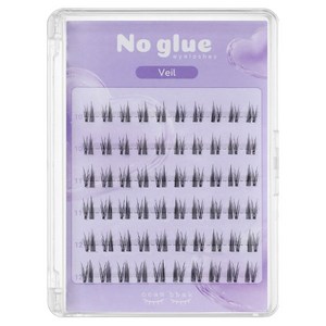 깜빡 노글루 속눈썹, 베일, 1개
