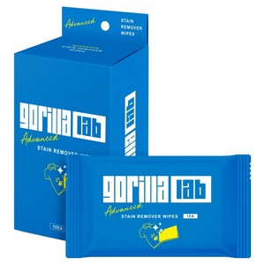 고릴라랩 의류 얼룩 클리너 쏙티슈 10p