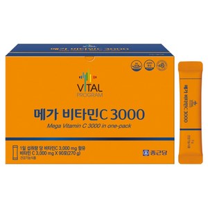 바이탈프로그램 종근당 바이탈 프로그램 메가비타민C 3000 90p, 270g, 1개