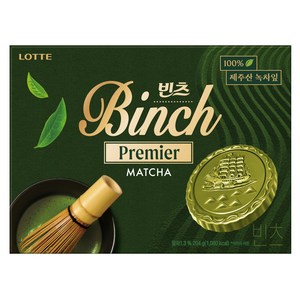 롯데웰푸드 빈츠 프리미어 말차, 204g, 1개