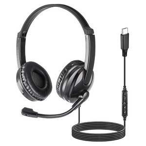 코시 노이즈캔슬링 C타입 유선 헤드셋