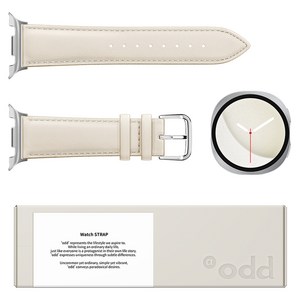 에이오드 어썸디자인 스마트워치 오드 수제 소가죽 스트랩