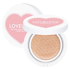 러블리씨씨 핑크 커버 에센스 선쿠션 SPF50+ PA+++ L21