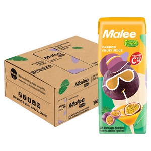 말리 패션 후르츠 맛 주스, 180ml, 36개