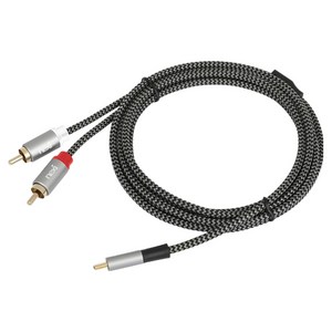 넥시 TYPE C TO 2RCA M 케이블 2m