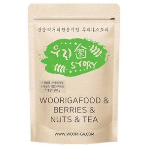 우리가스토리 아몬드분말, 200g, 1개