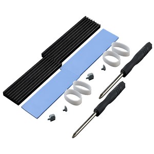 픽스몰 SSD 효과 좋은 방열판 M2 조립세트 블랙