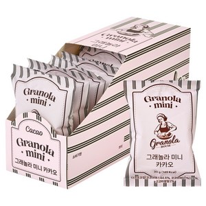 그래놀라하우스 그래놀라 미니 카카오, 30g, 10개