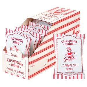그래놀라하우스 그래놀라 미니 클래식, 30g, 10개