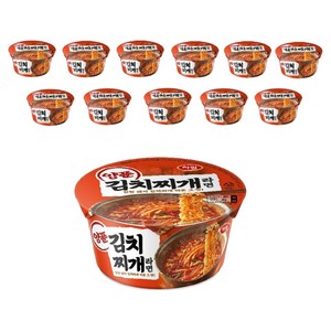 하림 양푼김치찌개라면 컵 102g, 12개