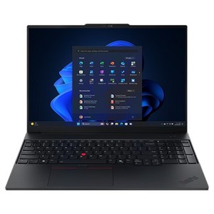 레노버 ThinkPad Black 약 16인치에 해당함, 코어Ultra5, 512GB, 16GB, WIN11 Home, 2025.06