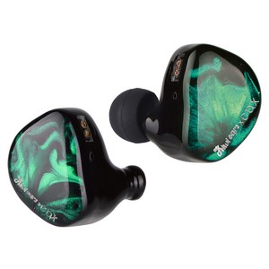 COX KIWICOX 카콕자 베릴륨 드라이버 키위이어스 게이밍 배그 발로란트 유선 이어폰 그린