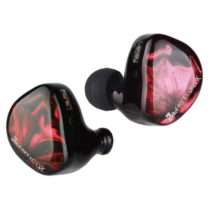 COX KIWICOX 카콕자 베릴륨 드라이버 키위이어스 게이밍 배그 발로란트 유선 이어폰 레드