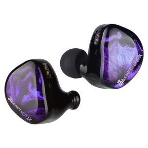 COX KIWICOX 카콕자 베릴륨 드라이버 키위이어스 게이밍 배그 발로란트 유선 이어폰 퍼플