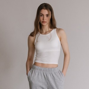 락포트 여성용 모달 런닝 브라탑