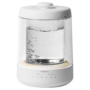 에어보나 무드등 대용량 유리 가열식 가습기 4L