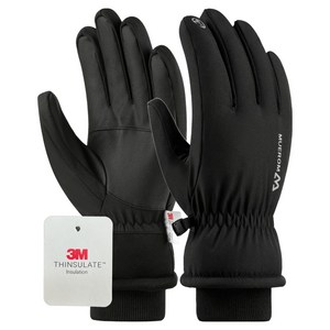 뮤롬 3m 충전재 사용 방한 스키 보드 장갑 양손착용 세트