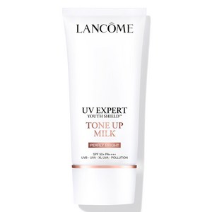 랑콤 UV 엑스퍼트 유스 쉴드 톤업 밀크 펄리 브라이트 선크림 SPF50+ PA++++
