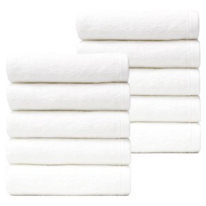 타월톡톡 호텔 고급타올 140g 30수 면사, 화이트, 10개