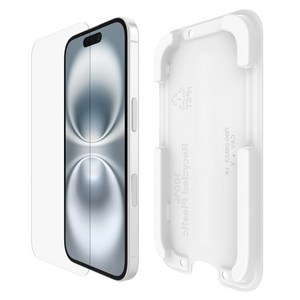 벨킨 울트라 글라스2 저반사 Lite AR 강화유리 휴대폰 액정보호필름 세트