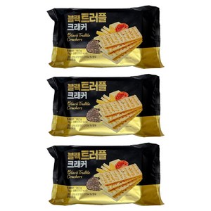 더먹다 블랙트러플 크래커 5p, 140g, 3개