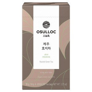 오설록 제주 호지차 티백, 1.8g, 20개입, 1개