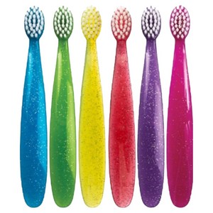 래디어스 토츠 유아칫솔 6종 세트, 그린, 블루, 오렌..., 6개입, 1세트