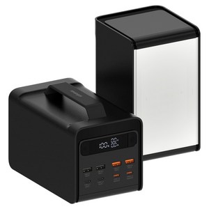 어반어스 대용량 초고속충전 PD 65W 80000mAh LED 랜턴 차박 캠핑용 보조배터리 멀티단자