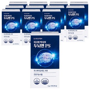 닥터루템 정품 이시형박사 두뇌엔 PS 포스파티딜세린, 15회분, 12개